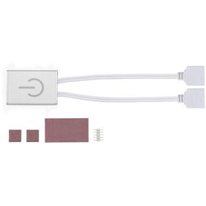 Paulmann 70975 Touchswitch 144 W (max) Metaal (b x h x d) 4.3 x 0.85 x 3 cm 1 stuk(s)