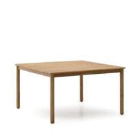 Kave Home Vierkante Eettafel 'Sori' Acaciahout, 135 x 135cm Kave Home Vierkante Eettafel 'Sori' Acaciahout, 135 x 135cm