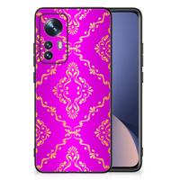Back Cover Xiaomi 12 | 12X Barok Roze