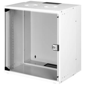 Digitus DN-49200 19inch-wandkast (b x h x d) 540 x 240 x 400 mm 4 HE Grijs, Grijs (metalen behuizing), Grijs (RAL 7035)