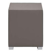 Hocker Kopenhagen - taupe - 50x45x45 cm - Leen Bakker