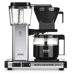 Moccamaster KBG Select Polished Silver Volledig automatisch Filterkoffiezetapparaat 1,25 l