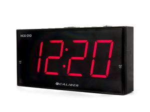 Digitale Wekker Met Dual Alarm - Dual Alarmklok - Groot Rood Display - Dimbare Helderheid (HCG010)