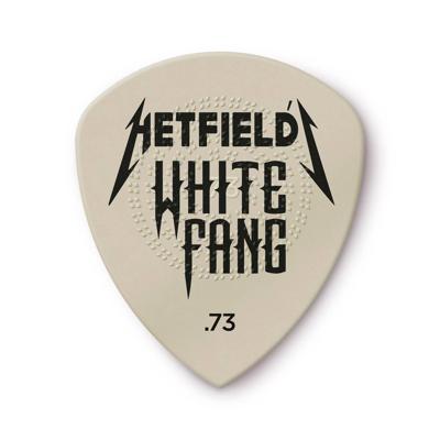 Dunlop James Hetfield White Fang 0.73mm Plectrum - Per Stuk Dunlop James Hetfield White Fang 0.73mm Plectrum - Per Stuk