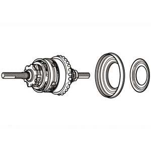 Shimano y3et98010 binnenwerk 182mm nexus 7v sg-7r40 t/m 50