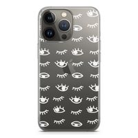 Eye pattern #3: iPhone 13 Pro Transparant Hoesje
