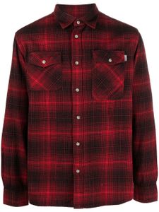 Woolrich chemise boutonnée à carreaux - Rouge