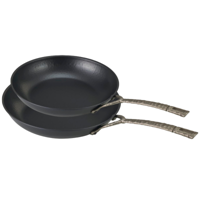 Beka Koekenpannenset Artist Carbon Staal - ø 24 & 28 cm - zonder anti-aanbaklaag
