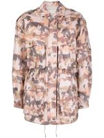 ISABEL MARANT veste Elize à imprimé camouflage - Tons neutres - thumbnail