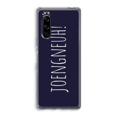 Joengneuh!: Sony Xperia 5 Transparant Hoesje