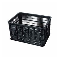 Basil fietskrat l - groot - 40 liter - zwart