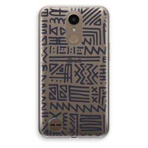 Marrakech print: LG K10 (2017) Transparant Hoesje