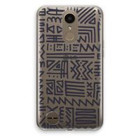 Marrakech print: LG K10 (2017) Transparant Hoesje