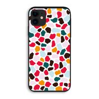 Colored Giraffe: iPhone 11 Biologisch afbreekbaar hoesje