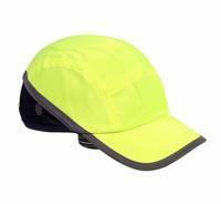 Uvex Veiligheidspet Hi-Viz, geel - Gele UVEX veiligheidspet high visibilty