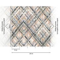 Livingwalls The Wall II - Grijs - Abstract - 392281