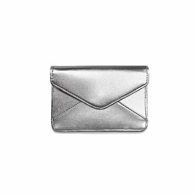 Denise Roobol Vegan Portemonnee Mini Wallet Silver