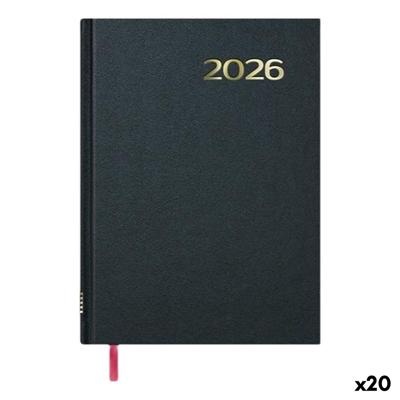 Agenda DOHE SÍNTEX Zwart 14 x 20 cm 2026 (20 Stuks) Agenda DOHE SÍNTEX Zwart 14 x 20 cm 2026 (20 Stuks)