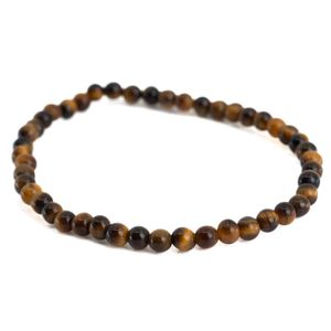 Edelsteen Armband Tijgeroog (4 mm)