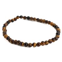 Edelsteen Armband Tijgeroog (4 mm)