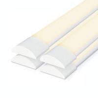Set van 4 LED Batten 120cm - 40 Watt 5600 lumen (140lm/w) - 3000K warm wit - Vervangt 330W - Samsung SMD LED chips - Flikkervrij - IP20 Stofdicht - Onderbouwverlichting