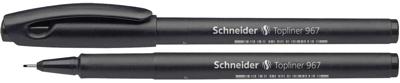 Schneider Fineliner Topliner 967 zwart