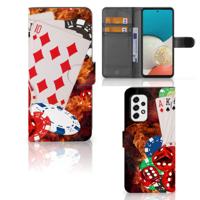 Samsung Galaxy A53 | Wallet Case | met Pasjes | Casino