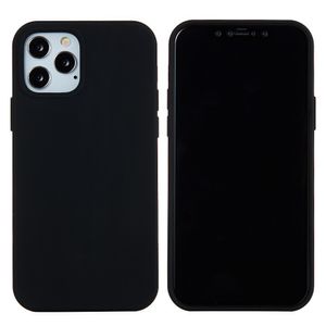 Lunso - Softcase Backcover hoes - iPhone 13 Pro - Zwart