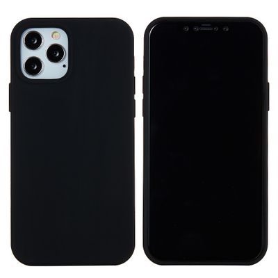 Lunso - Softcase Backcover hoes - iPhone 13 Pro - Zwart