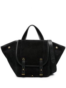 Jérôme Dreyfuss sac Stan Panier M en cuir - Noir