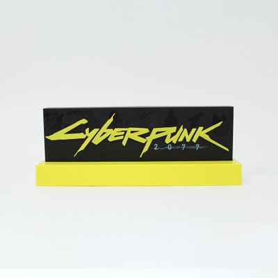Cyberpunk 2077 LED-Light Logo 22 cm