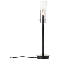 Brilliant TafellampjeGlasini zwart met smoke glas - 99207/06