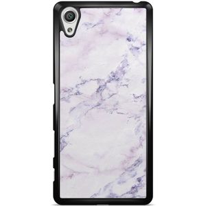 Sony Xperia X hoesje - Parelmoer marmer