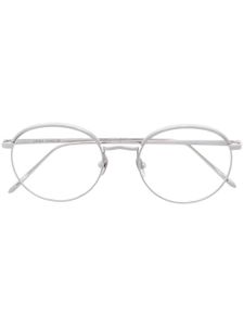 Linda Farrow lunettes de vue à monture ronde - Argent