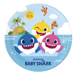 Bordjes Baby Shark (8st)