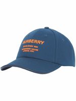 Burberry casquette à motif Horseferry - Bleu Burberry casquette à motif Horseferry - Bleu
