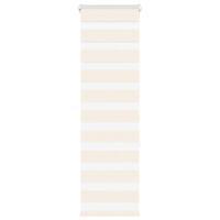 VidaXL Zebra blind 45x150 cm stofbreedte 40,9 cm polyester marmerbeige