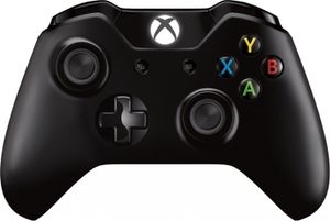 Microsoft Xbox One Wireless Controller (2015 model) (Black)