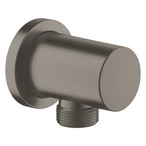 Grohe Rainshower Wandaansluitbocht Hard Graphite Geborsteld