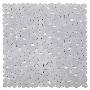 Differnz Lapis inlegmat douche - 100% PVC - anti-slip laag - 54 x 54 cm - grijs