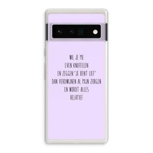 Relatief: Google Pixel 6 Pro Transparant Hoesje