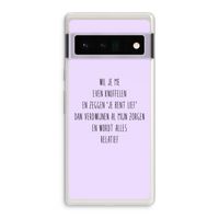 Relatief: Google Pixel 6 Pro Transparant Hoesje