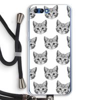 Kitten: Honor 10 Transparant Hoesje met koord