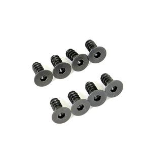 FTX - Zorro Flat Head Hex Screw M4X10Mm Self Tapping (6Pc) (FTX6961)