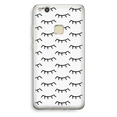 Wimpers: Huawei Ascend P10 Lite Transparant Hoesje Wimpers: Huawei Ascend P10 Lite Transparant Hoesje