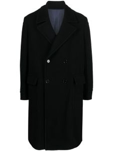 DONDUP manteau en laine vierge mélangée - Noir