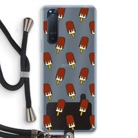 Yummy: Sony Xperia 5 II Transparant Hoesje met koord