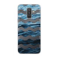 Oceaan: Samsung Galaxy A6 Plus (2018) Transparant Hoesje