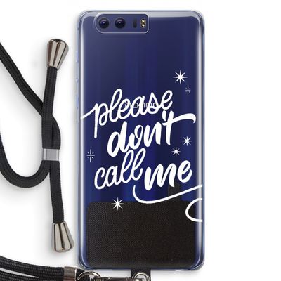 Don't call: Honor 9 Transparant Hoesje met koord