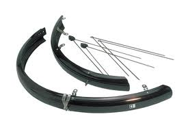 Eurofender Stel spatborden 26 inch 58 pvc zwart
